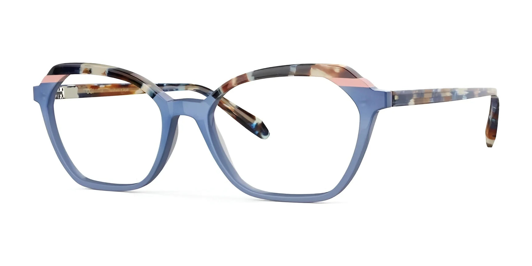 OGI BULLSEYE Eyeglasses Blue Tortoise