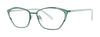 OGI Bunny Hill Eyeglasses / Emerald / Size 53