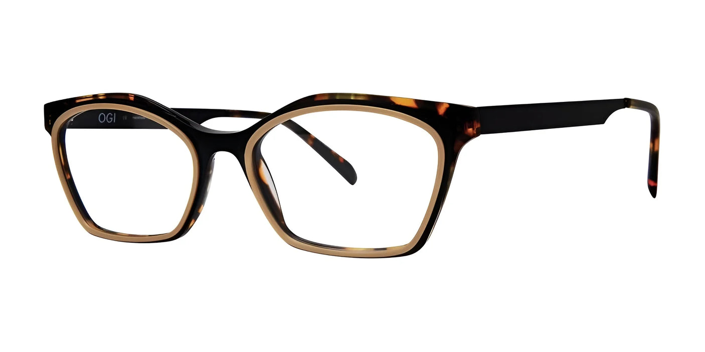 OGI BUSY BODY Eyeglasses Black And Beige