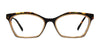 OGI BUSY BODY Eyeglasses | Size 54 / Black And Beige