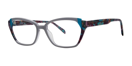 OGI BUTTER QUEEN Eyeglasses Plum Gray