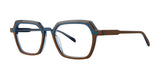 OGI CABIN Eyeglasses Blue Mix