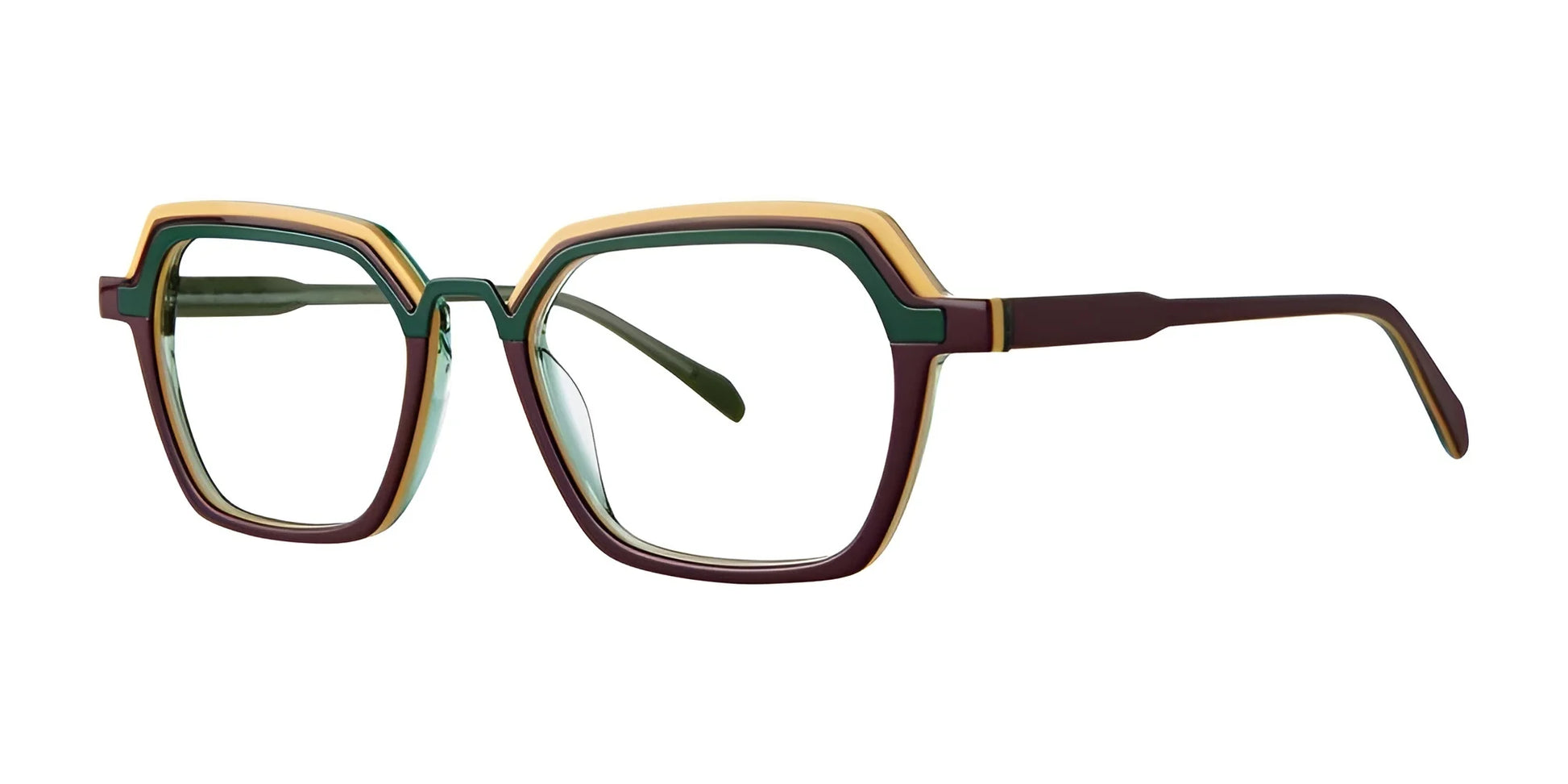 OGI CABIN Eyeglasses Green Mix