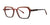 OGI CABIN Eyeglasses | Size 50 / Red Mix