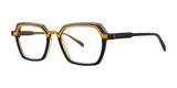 OGI CABIN Eyeglasses Yellow Mix