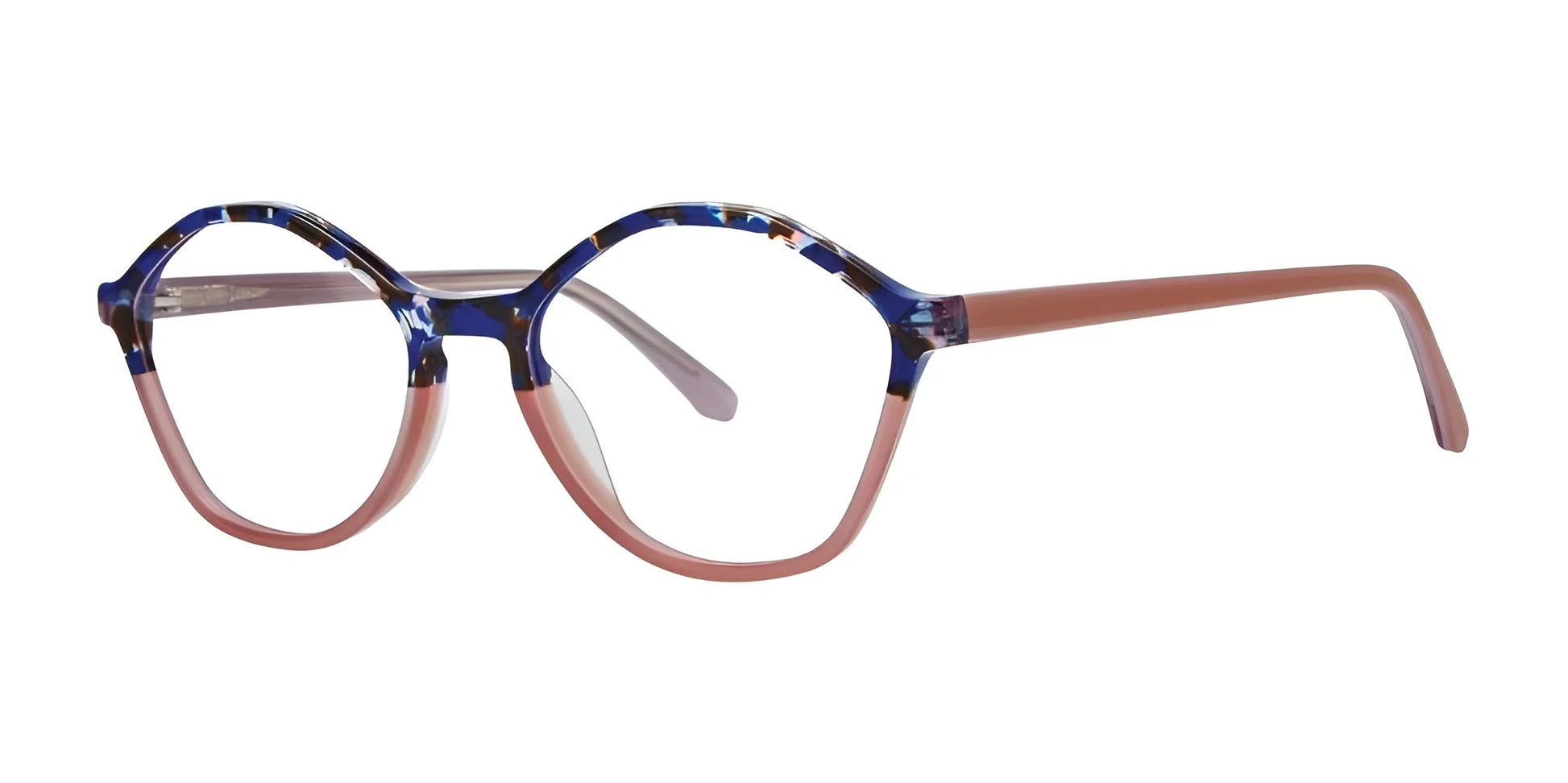 OGI CAN DO Eyeglasses Blue Coral Spot