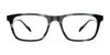 OGI CERTAINLY Eyeglasses | Size 56 / Green Tortoise Stripe