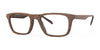 OGI CERTAINLY Eyeglasses | Size 56 / Matte Burled Walnut Tortoise
