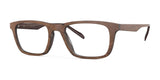 OGI CERTAINLY Eyeglasses Matte Burled Walnut Tortoise