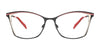 OGI COMFY Eyeglasses | Size 53 / Black Coral