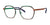 OGI COULD BE WORSE Eyeglasses | Size 50 / Rust Prep Navy