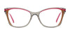 OGI COZY Eyeglasses | Size 53 / Grey Gum Crystal