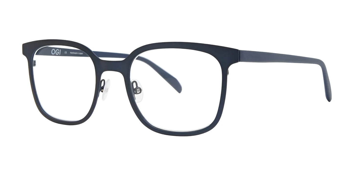 OGI DARN TOOTIN Eyeglasses Navy Suede