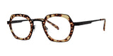 OGI DINKY TOWN Eyeglasses Black Sapporo Tortoise