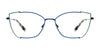 Red Rose DOMENICA Eyeglasses | Size 55 / Black Red