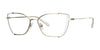 Red Rose DOMENICA Eyeglasses | Size 55 / White Gold