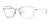 Red Rose DOMENICA Eyeglasses | Size 55 / White Gold