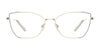 Red Rose DOMENICA Eyeglasses | Size 55 / Black Red
