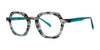 OGI EAT ST Eyeglasses | Size 45 / Gray Teal Haze Tortoise