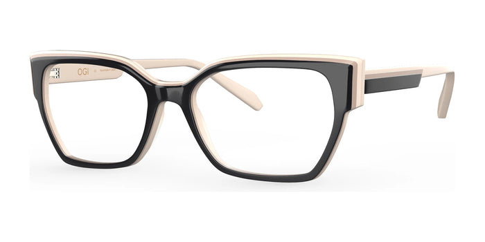 OGI EH Eyeglasses | Size 53 / Black Cream