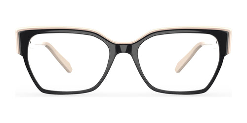 OGI EH Eyeglasses / Size 53 / Black Cream