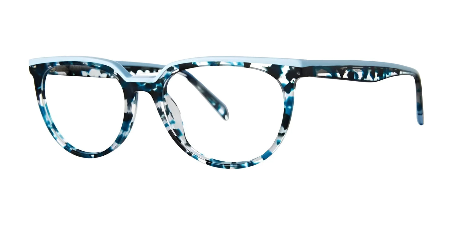 OGI EYE ROLL Eyeglasses Sky Teal Tortoise