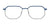 Red Rose FABI Eyeglasses | Size 55 / Blue Grey