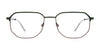 Red Rose FABI Eyeglasses | Size 55 / Black Gold