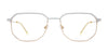 Red Rose FABI Eyeglasses | Size 55 / Black Gold