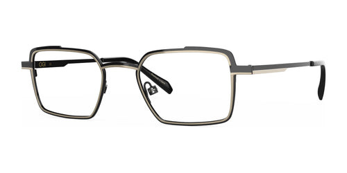OGI GONE FISHING Eyeglasses / Size 47 / Black Gold