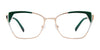 OGI GOSH Eyeglasses | Size 53 / Black And Gold