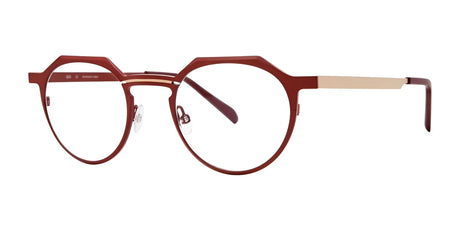 OGI GOTCHA Eyeglasses Red Tan