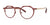 OGI GOTCHA Eyeglasses | Size 48 / Red Tan