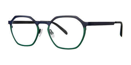 OGI GREAT LAKES Eyeglasses Navy Green Split