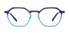 OGI GREAT LAKES Eyeglasses | Size 49 / Black Tan Split