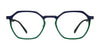 OGI GREAT LAKES Eyeglasses | Size 49 / Black Tan Split