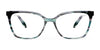 OGI HAPPY TO HELP Eyeglasses | Size 53 / Jade Violet Horn