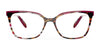 OGI HAPPY TO HELP Eyeglasses | Size 53 / Jade Violet Horn