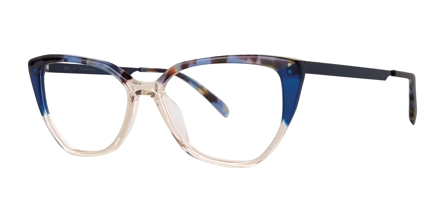 OGI HEY GUYS Eyeglasses Navy Tortoise Fade