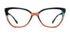OGI HEY GUYS Eyeglasses | Size 52 / Ink Tortoise