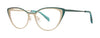 OGI Holy Buckets Eyeglasses / Teal / Gold / Size 50