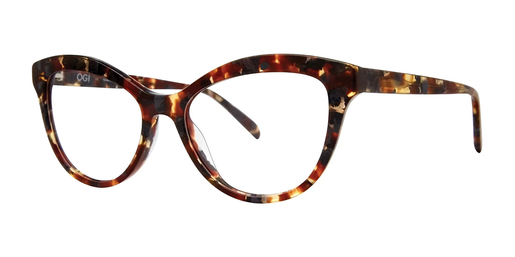 OGI HOT DISH Eyeglasses Havana Splash Tortoise