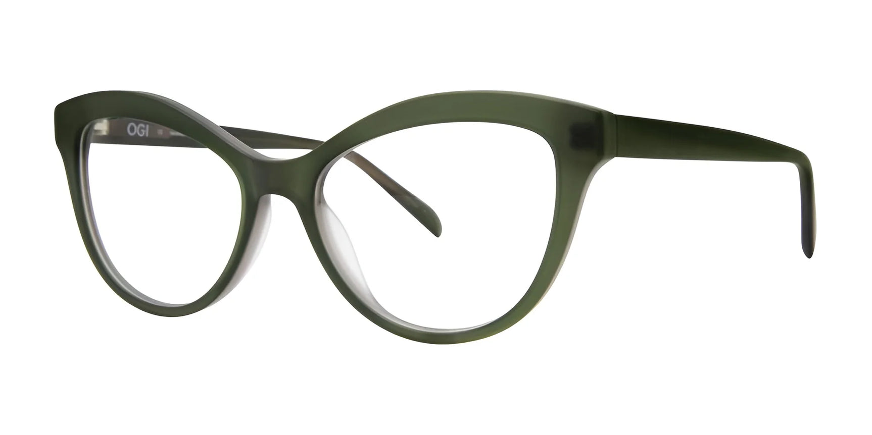 OGI HOT DISH Eyeglasses Olive Matte