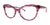 OGI HOT DISH Eyeglasses | Size 54 / Violet Lines