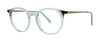 OGI Hugs Eyeglasses / Turquoise Crystal / Gunmetal / Size 46