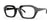 OGI HURKLE DURKLE Eyeglasses | Size 50 / Black