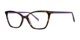 OGI INDEED Eyeglasses Tortoise Plum