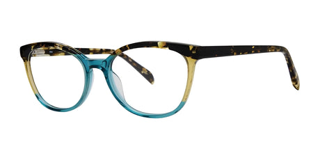 OGI Kids CAMP FIRE Eyeglasses Teal Butter Tortoise