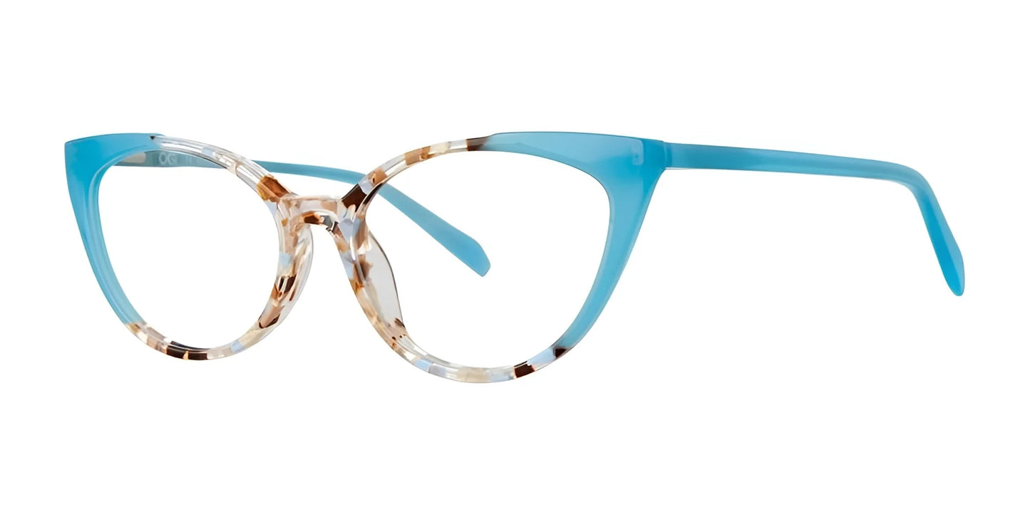 OGI Kids KRUM KAKE Eyeglasses Brown Sky Crackle