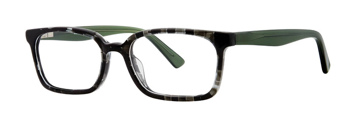 OGI Kids Ok341 Eyeglasses / Black Ice / Broccoli Green / Size 46